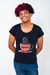 Camiseta May the Coffee PRETO - Feminina