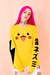 Camiseta Manga Longa Thunder Rat detalhe manga AMARELO - Unissex