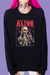 Camiseta Manga Longa Music keeps me alive PRETO - Unissex na internet