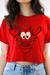 Cropped Guardian Face VERMELHO - Feminina