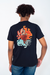 Camiseta Nomad Evolve detalhe costas PRETO - Unissex