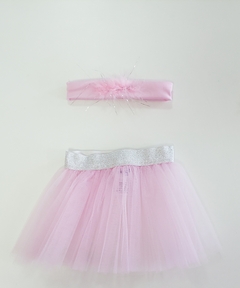 Fantasia Bailarina Body rosa claro - comprar online
