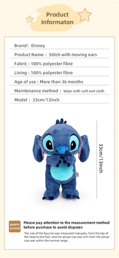 Pelúcia Stitch Orelha na internet