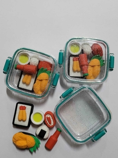 Borrachas divertidas Mini marmita de Sushi - comprar online