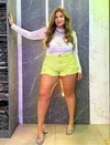 SHORTS JEANS REBECA - VERDE