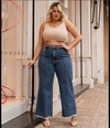 CALÇA WIDE LEG JEANS