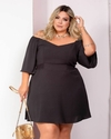 VESTIDO AIR FLOW CURTO ISABEL - PRETO