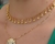 CHOKER BOLINHAS OURO na internet