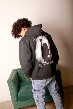 Buzo Friza SCARFACE Oversize - Negro en internet