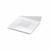 SET 100 WHITE TRAYS -SQUARE 83X83 MM