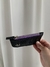 Porta tarjetas EMILY black+cierre violet en internet