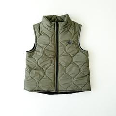 CHALECO PUFFER VERDE en internet