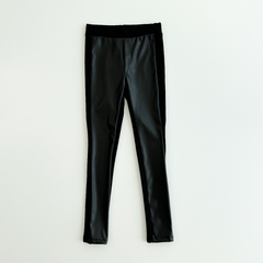 LEGGIN LEATHER NEGRA - comprar online