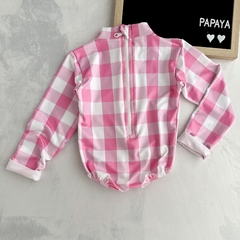 BODY UV CUADRILLE ROSA en internet