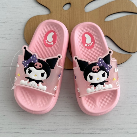 CHANCLAS KUROMI ROSA