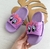 CHANCLAS PONY LILA