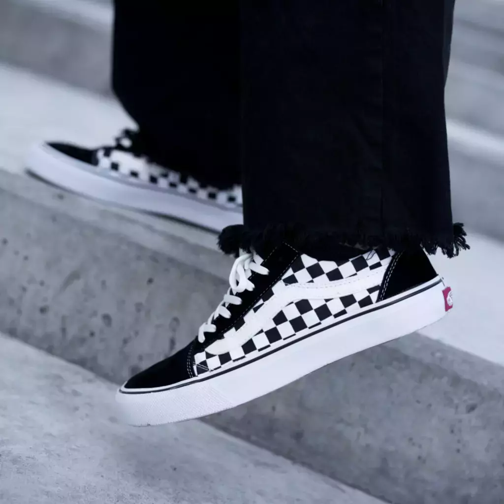 Old skool vans cuadros hotsell