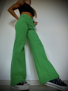 WIDE LEG MIA VERDE - GINA