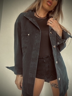 CAMISACO DENIM BLACK en internet