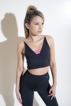 Fucsia Sexy Back Top - comprar online