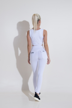 Cargo White leggings - tienda online