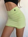 Lime Skirt Flat