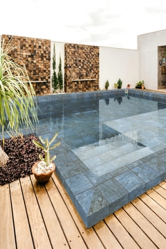 Revestimiento para piscinas Cerámica 20x20 Simil Samoa - Tu Azulejo ® com Lider en Azulejos y Cerámicos en Argentina