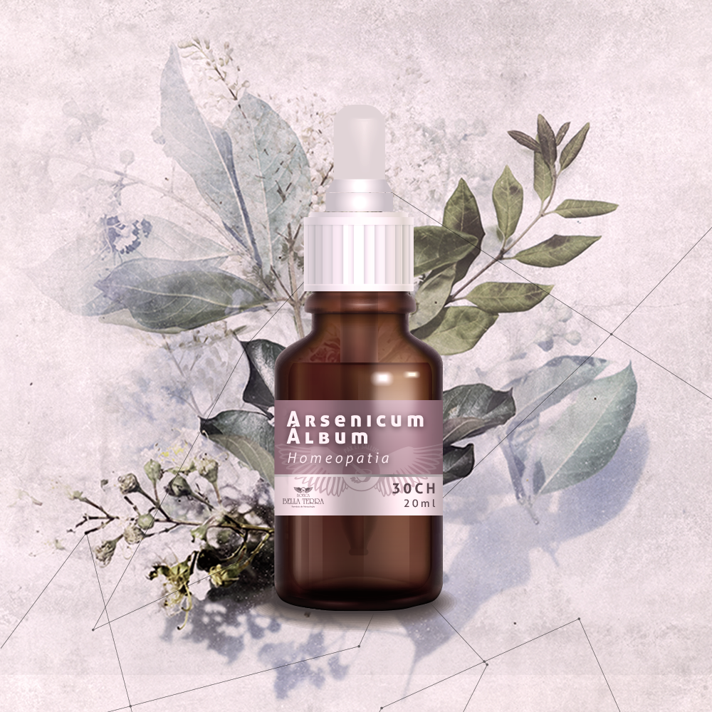 Homeopatia - Arsenicum Álbum 30CH, 20ml - Botica Bella Terra