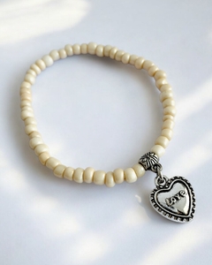 Pulsera Mostacillas Corazon - comprar online