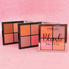 Paleta de Rubores -Blush Palette - Pink 21 Original - Modelo 2 en internet
