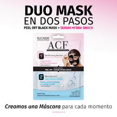 Mascara Facial Duo - Peel Off + Serum - Acf Limpia e Hidrata - comprar online