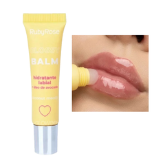 Balsamo Labial - Glossy Balm - Hidratante Ruby Rose Original- Coconut Moody