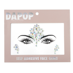 Gemas Piedras Adhesivas Rostro - Face Gems - Dapop Original - Modelo 1