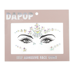 Gemas Piedras Adhesivas Rostro - Face Gems - Dapop Original - Modelo 2