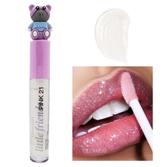 Brillo Labial Glitter Lip Gloss - Pink 21 Original- Osito
