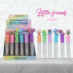 Brillo Labial Glitter Lip Gloss - Pink 21 Original- Pinguinito en internet