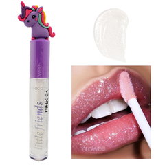 Brillo Labial Glitter Lip Gloss - Pink 21 Original- Unicornio