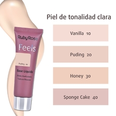 Base Maquillaje Liquida - Feels - Ruby Rose Original- Pudding 20 - comprar online