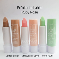 Nuevo Exfoliante Labial - Care Lips Scrub Fun - Ruby Rose Original - Coffee Break - comprar online