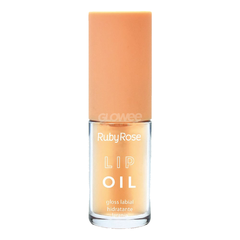 Labial Brillo Gloss Hidratante- Lip Oil - Ruby Rose Original - Sabor Naranja
