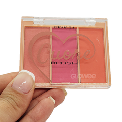 Paleta de Rubores - Cuore Blush- Pink 21 Original - Modelo 2 en internet