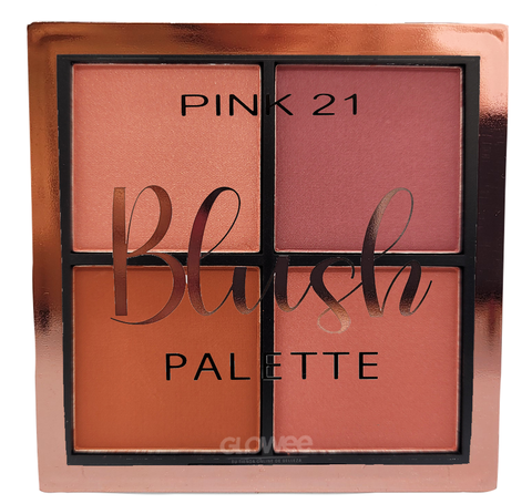 Paleta de Rubores -Blush Palette - Pink 21 Original - Modelo 3