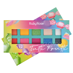 Paleta 10 Sombras Ojos - Tutti Frutti- Ruby Rose Original - Glowee Argentina - Tu Tienda Online de Maquillaje