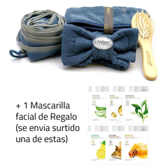 Set Spa - Kit Relax Facial- Krramel Original- Azul - comprar online