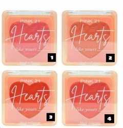 Paleta de Rubor Hearts- Pink 21 - comprar online