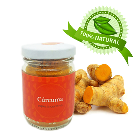 Cúrcuma en Polvo 100gr – Health Natural