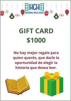 Gift Card $ 1.000.-