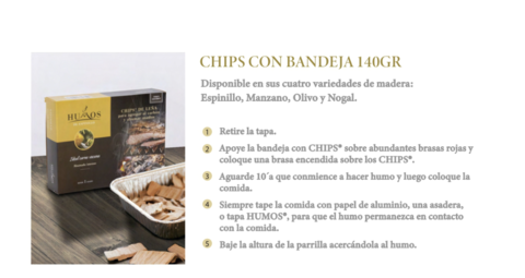 Mix Chips con Bandeja 140gr x 24 un (6 de cada variedad) - comprar online