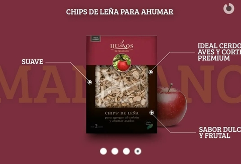 CHIPS DE MANZANO - 500gr 1 unidad