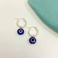 ARGOLLAS OJO TURCO AZUL MED - A.BL - comprar online